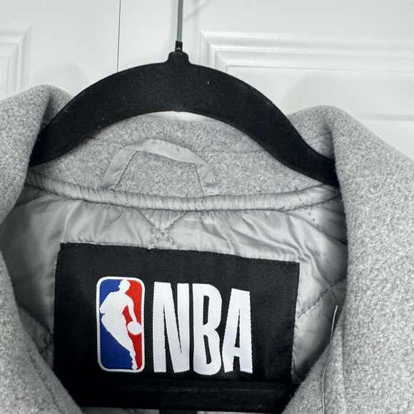 Toronto Raptors Gray Varsity Jacket - Picture 6 of 6